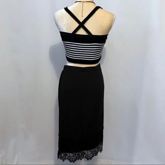 ING Collection NWT Black Skirt Women 1X - Picture 7 of 11